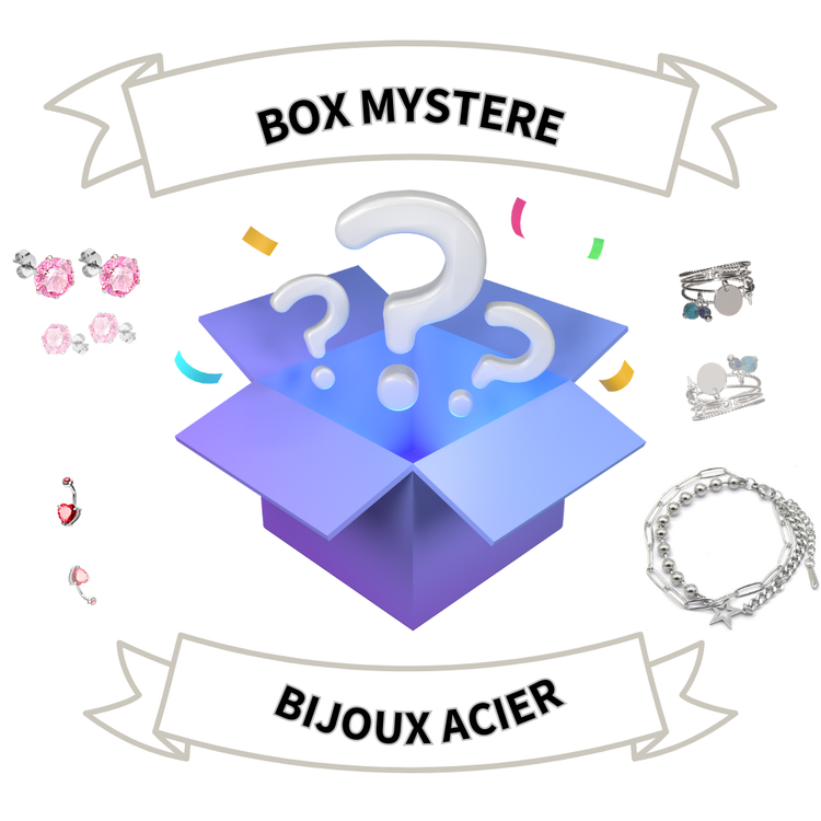 Box Mystère Bijoux - Édition Acier Inoxydable