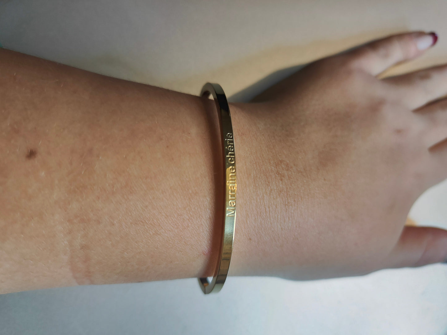 Bracelet gravé