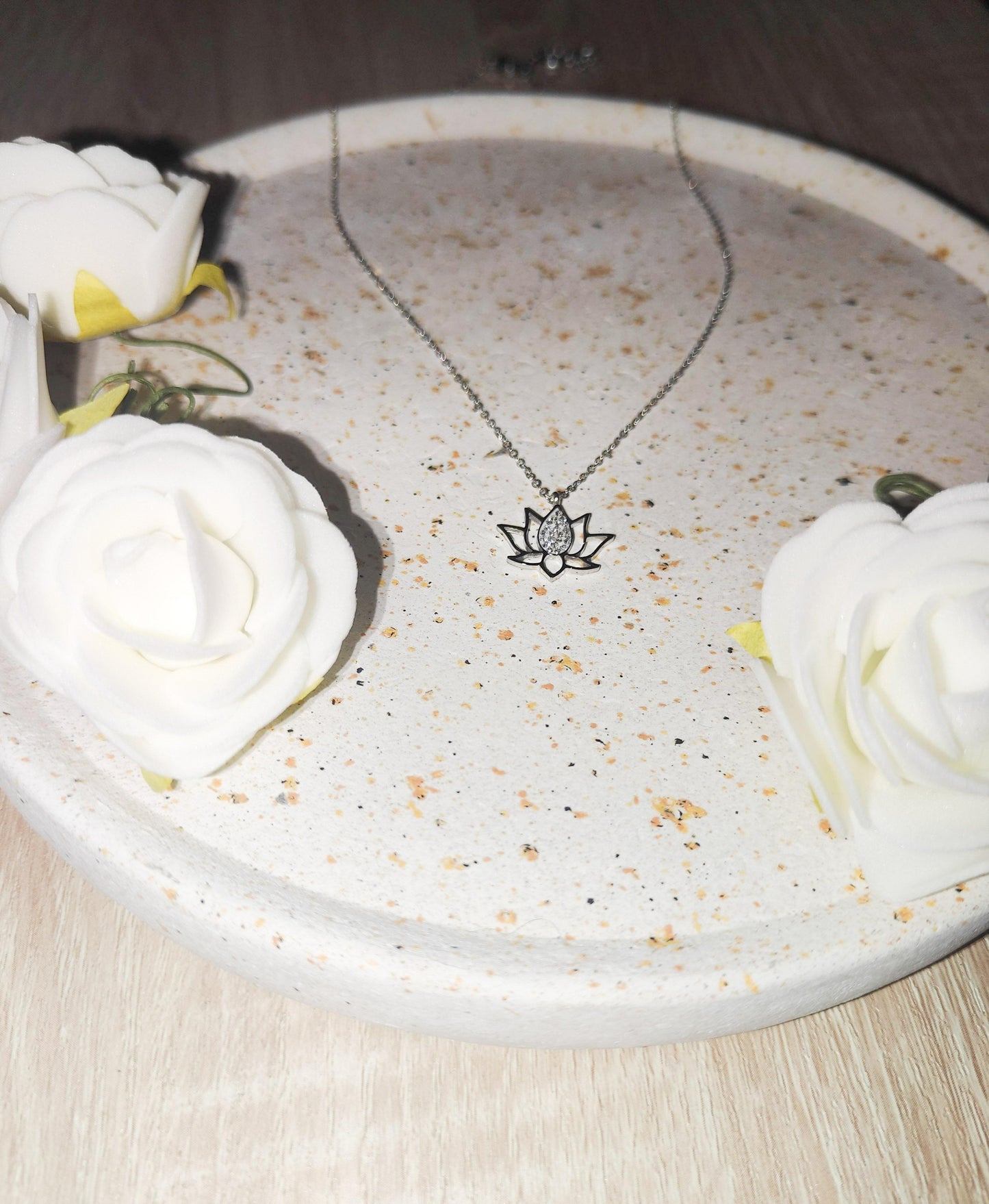 Collier fleur de lotus