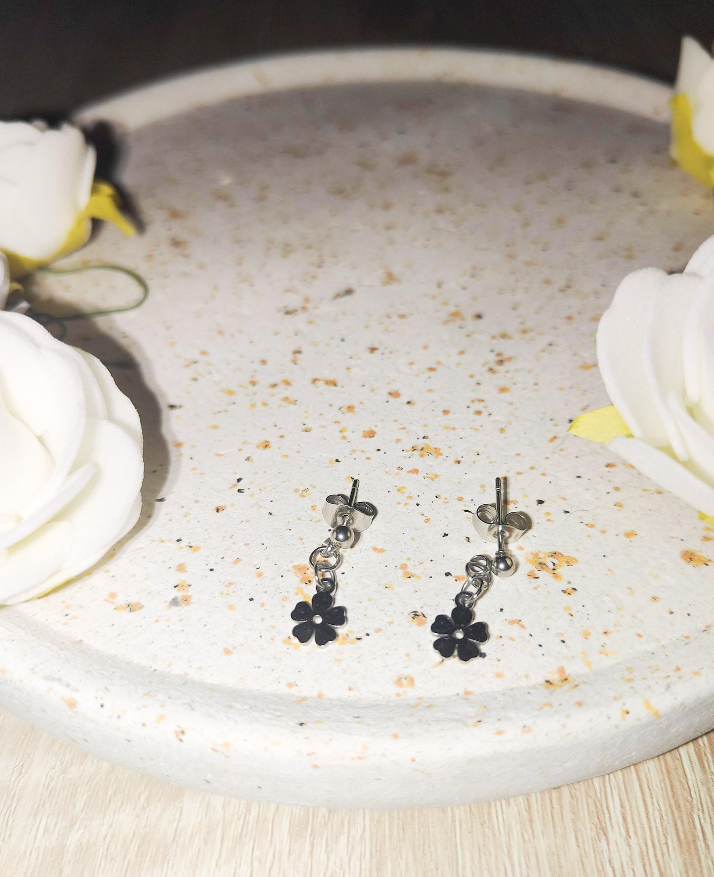 Boucles d'oreilles fleur